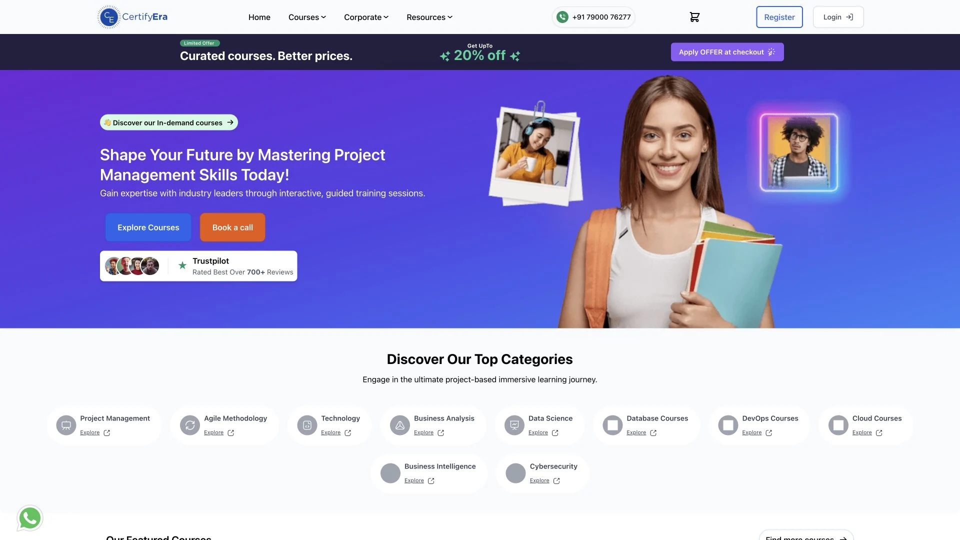 Certifyera Consultancy live website preview